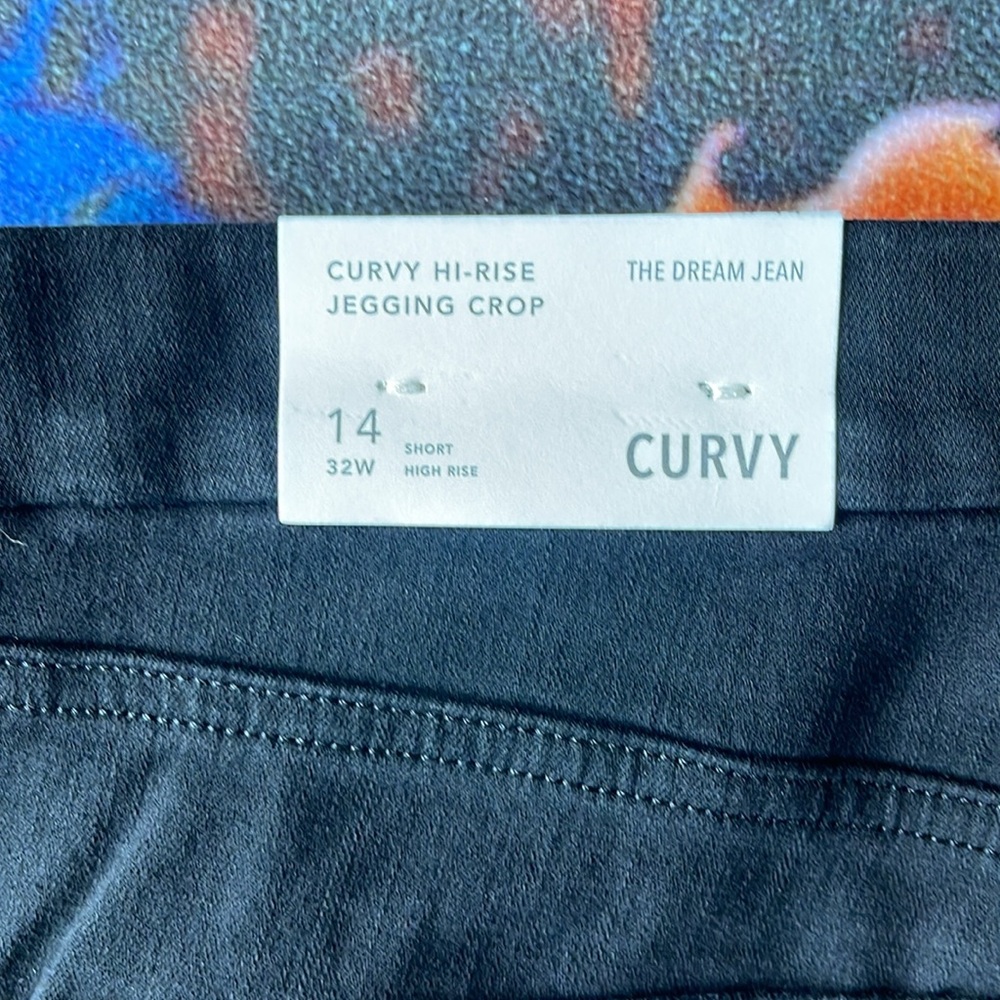 American Eagle Curvy Hi-Rise Jegging Crop